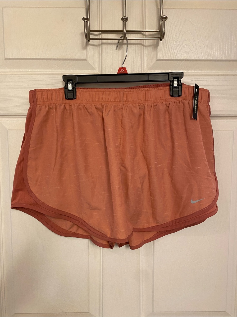 Nike Women’s Athletic Running Shorts - Rust Orange